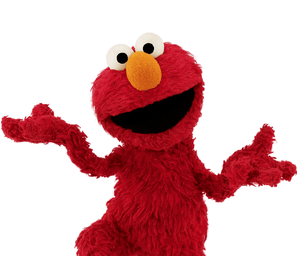 elmo the furry red muppet